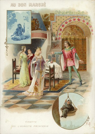Prinses en prins door French School