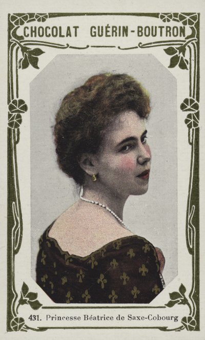 Prinses Beatrice van Saksen-Coburg door French School