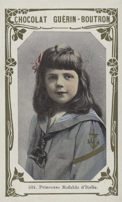 Prinses Mafalda van Italië door French School