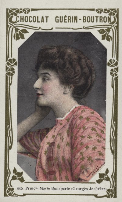 Prinses Marie Bonaparte, Georges van Griekenland door French School