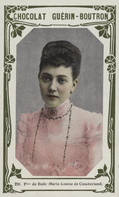 Prinses van Baden, Marie-Louise van Cumberland door French School