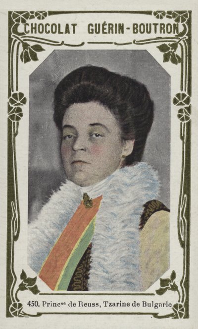 Prinses van Reuss, Tsarina van Bulgarije door French School