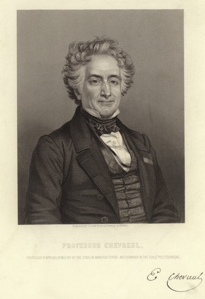 Professor Chevreul door French School