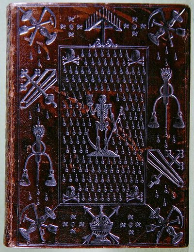 Psalter van David, gebonden voor een lid van de Compagnie des Confreres de la Mort door French School