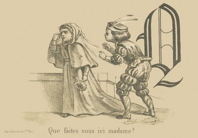 Wat doe je hier, mevrouw? door French School