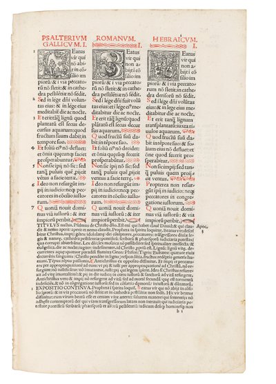 Quincuplex Psalterium, bewerkt door Jacques Le Fèvre d