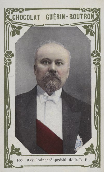 Raymond Poincare, president van de Franse Republiek door French School