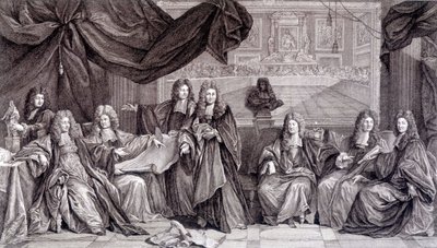 Herstel van Lodewijk XIV, ca. 1689 door French School