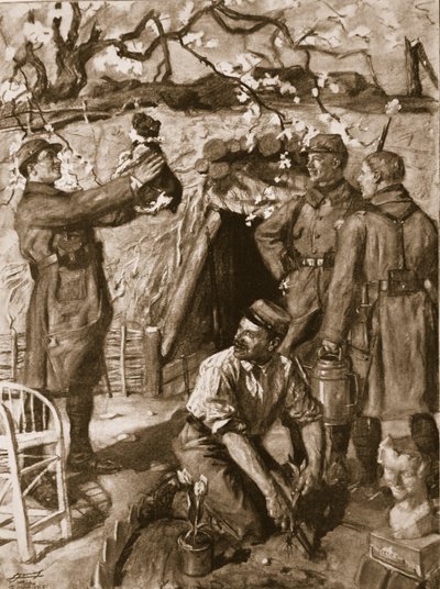 Recreatietijd, 1915 door French School