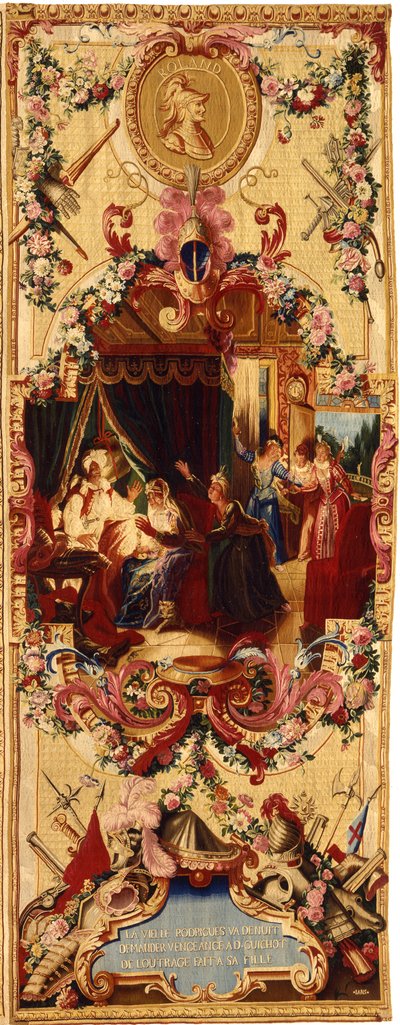 Regence Gobelins Wandtapijt met het Verhaal van Don Quichot, 1717-18 door French School