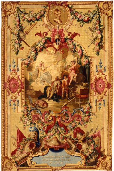 Regence Gobelins wandtapijt met het verhaal van Don Quichot, 1717-18 door French School