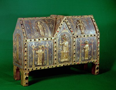 Reliekschrijn van St. Calminius, Limoges door French School