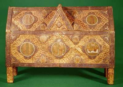 Reliekschrijn van St. Calminius, Limoges door French School