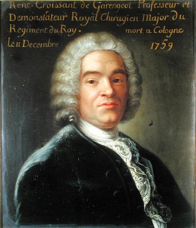 Rene-Jacques Croissant de Garengeot (1688-1759) door French School