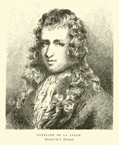 René-Robert Cavalier de La Salle, Franse ontdekkingsreiziger door French School