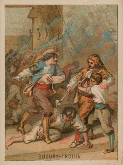 Rene Duguay-Trouin Franse kaper van Saint Malo door French School