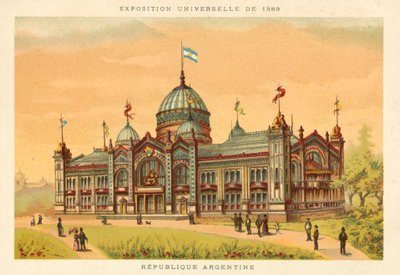 Republiek Argentinië, Exposition Universelle 1889, Parijs door French School