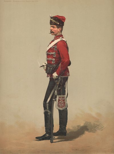 Rittmeister, Brandenburgisches Husaren, Regt No 3 door French School