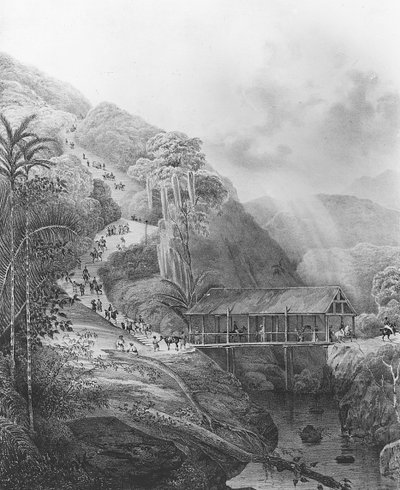 Route de Tondano, op de Celebes-eilanden, uit Voyage de l