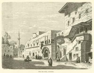 Jodenstraat, In Rhodos door French School