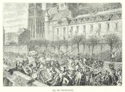 Plundering van het Aartsbisdom door French School