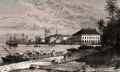 Saigon - Vietnam - Ho-Chi-Minh-Stad (Ho Chi Minh City) - gravure in 