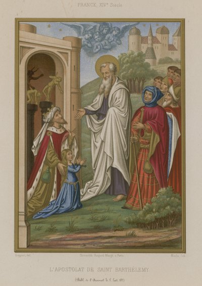 Sint Bartholomeus de Apostel door French School