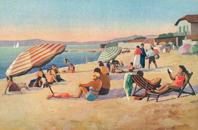 Saint Tropez: La plage de la bouillabaisse door French School