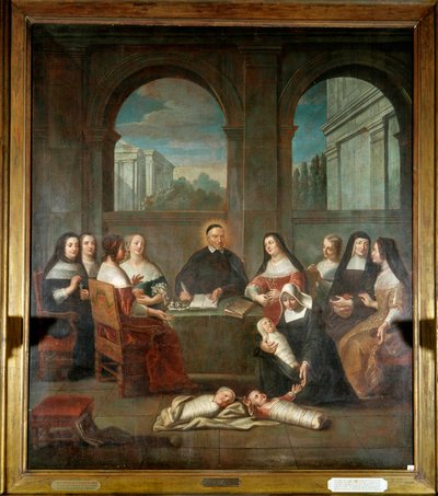 Sint-Vincentius a Paulo en de liefdadigheidsdames door French School