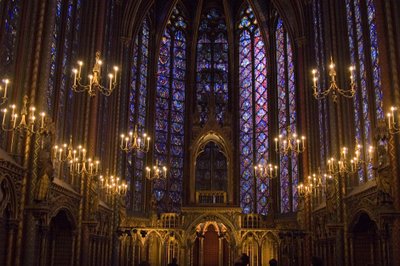Sainte-Chapelle, Parijs, 2006 door French School
