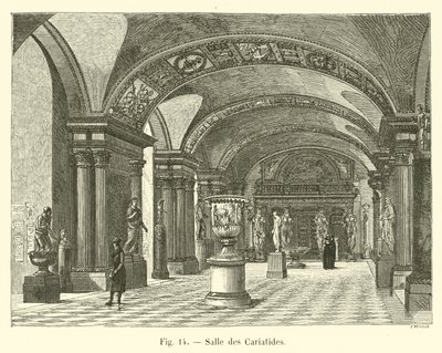 Zaal van de Kariatiden door French School
