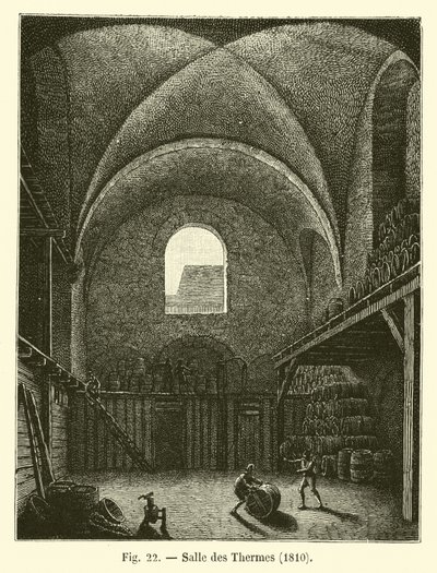 Thermenzaal, 1810 door French School