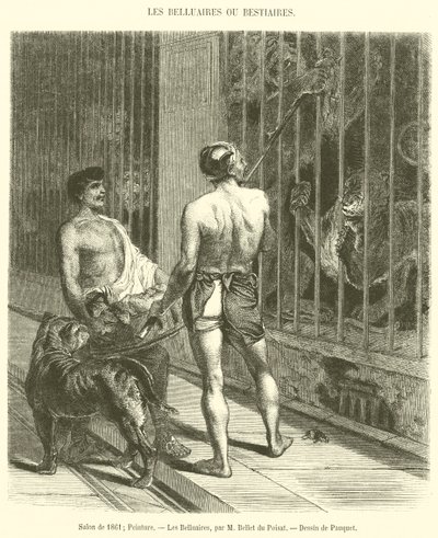 Salon van 1861, Schilderij, De Belluaires door French School