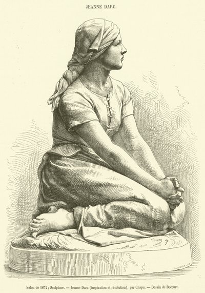 Salon van 1872, Beeldhouwwerk, Jeanne d