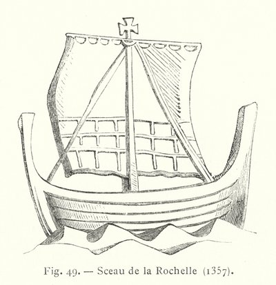 Zegel van La Rochelle door French School