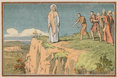 Scène uit het leven van Jezus door French School