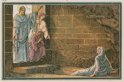 Scène uit het leven van Jezus door French School
