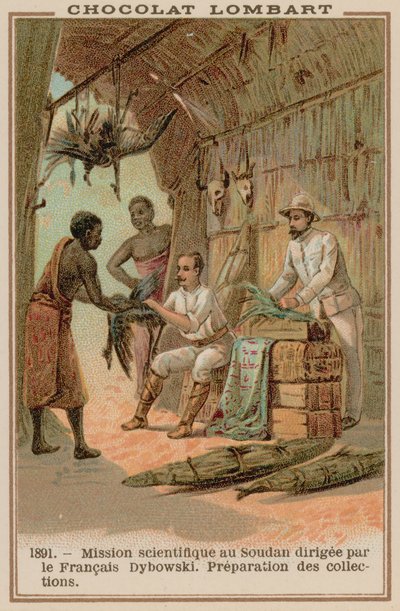 Wetenschappelijke expeditie naar Soedan onder leiding van de Franse agronoom Jean Dybowski, 1891 door French School