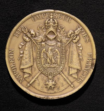 Zegel van Napoleon III (1808-73) 1852 door French School