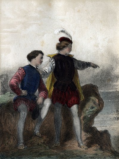 Zie je? zei Gustave Wasa (Gustave I Vasa: 1495 - 1560) tegen Sturce, terwijl hij hem de zwarte stip aan de horizon liet zien (de Deense vloot van Christian II op weg naar Zweden) - in 
