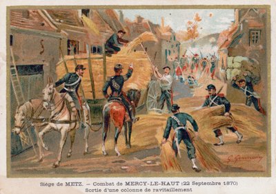 Beleg van Metz, Mercy-Le-Haut door French School