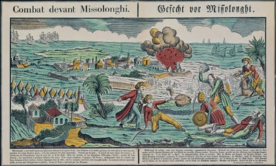 Belegering van Missolonghi, 22 april 1826 door French School