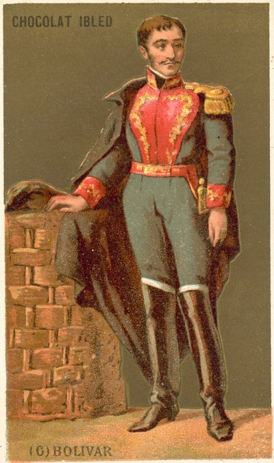 Simon Bolivar, Venezolaanse militaire en politieke leider door French School