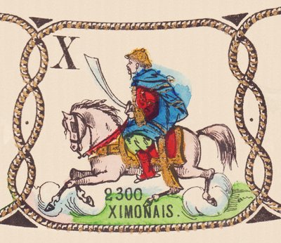 Simonais, rond 1860 door French School