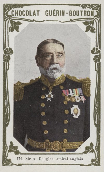 Sir A Douglas, Engelse admiraal door French School