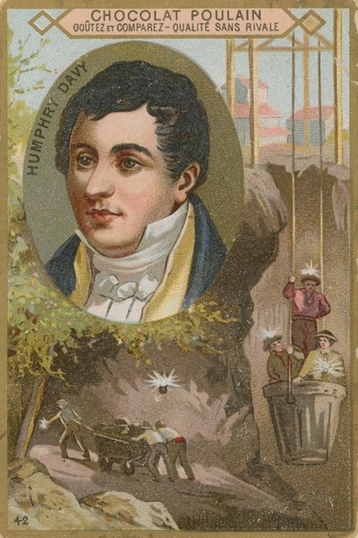 Sir Humphry Davy door French School
