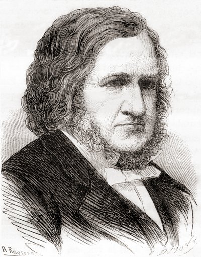 Sir James Young Simpson, uit Les Merveilles de la Science, gepubliceerd ca. 1870 door French School