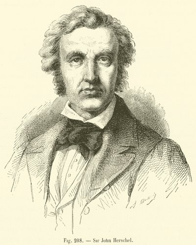 Sir John Herschel door French School