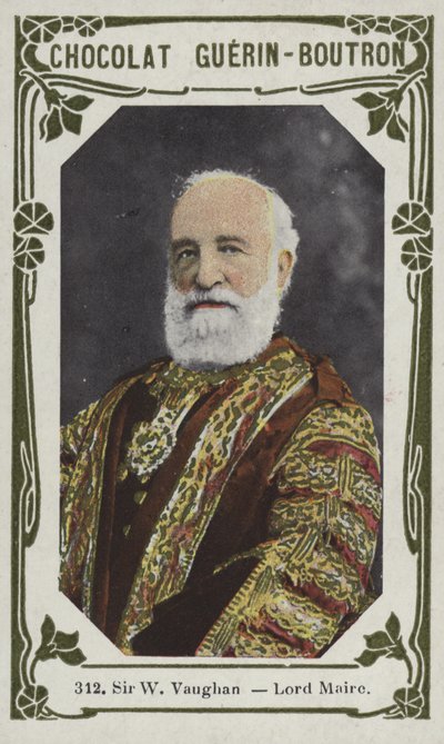 Sir W Vaughan, burgemeester door French School