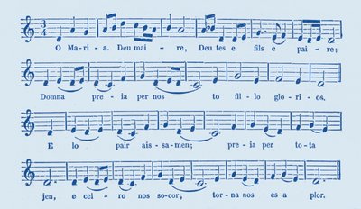 Lied van de kruistochten door French School